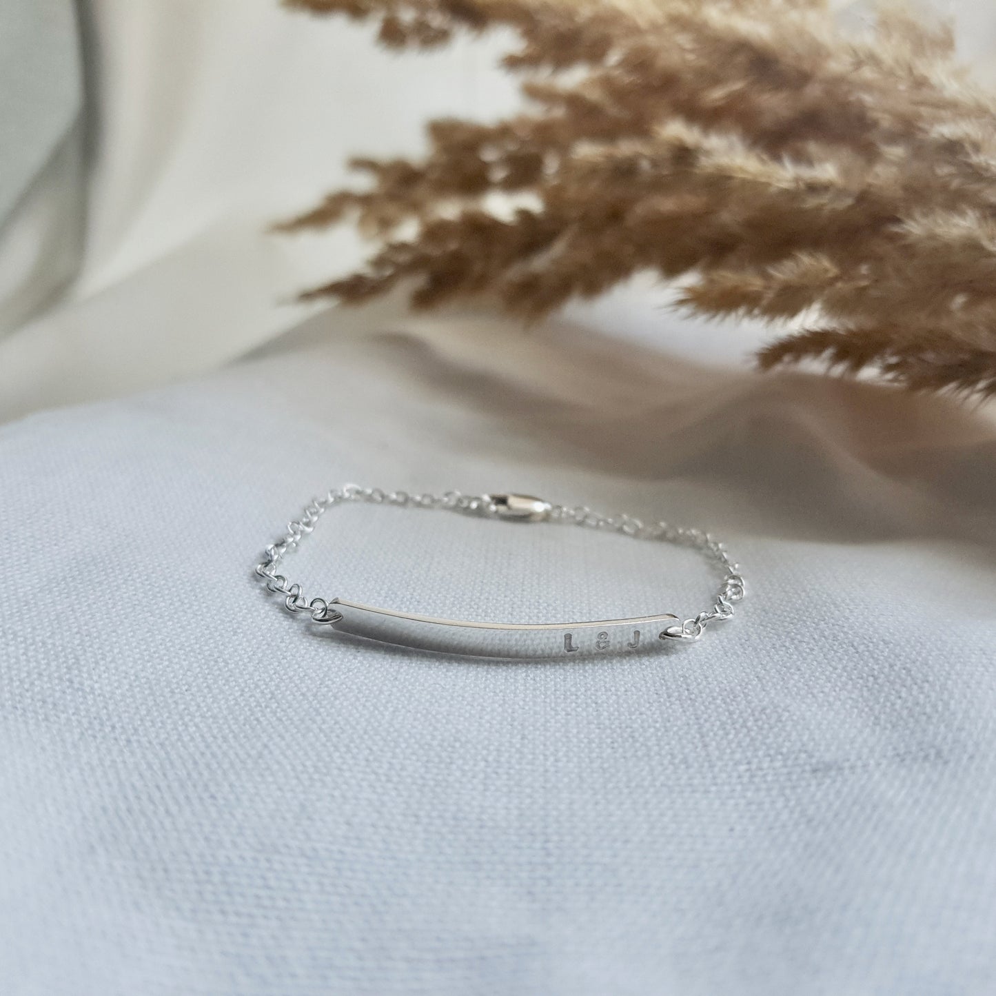 Personalised Silver Bracelet