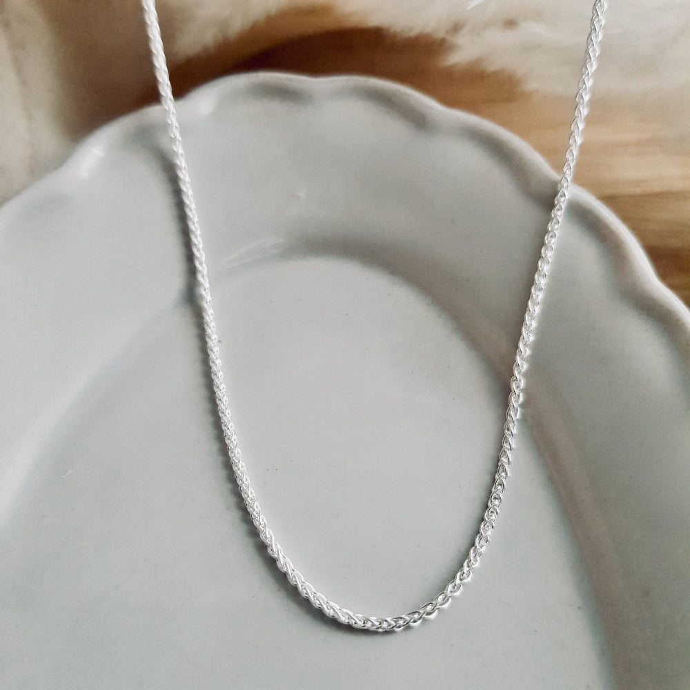 Spiga Vs Rope Chain Silver Spiga Chain - Anna Calvert Jewellery