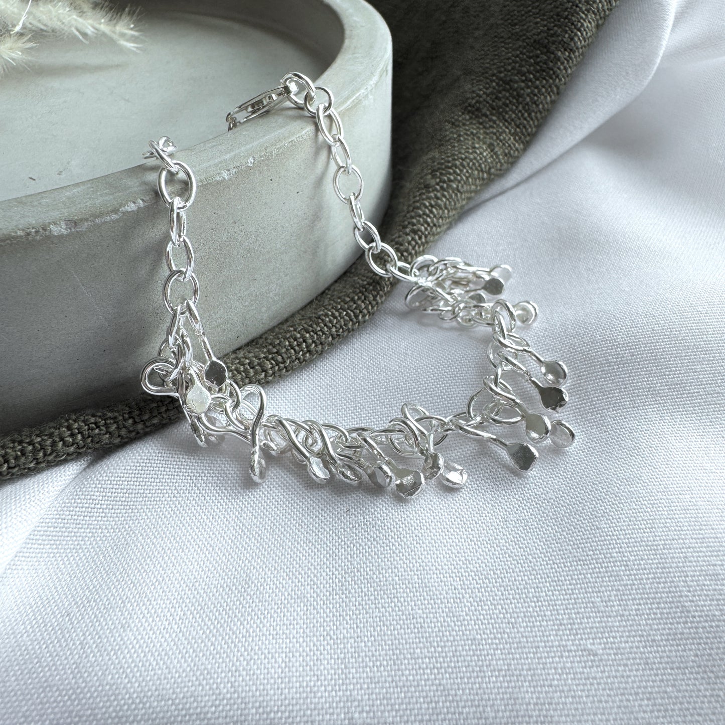 Silver Berry Bracelet