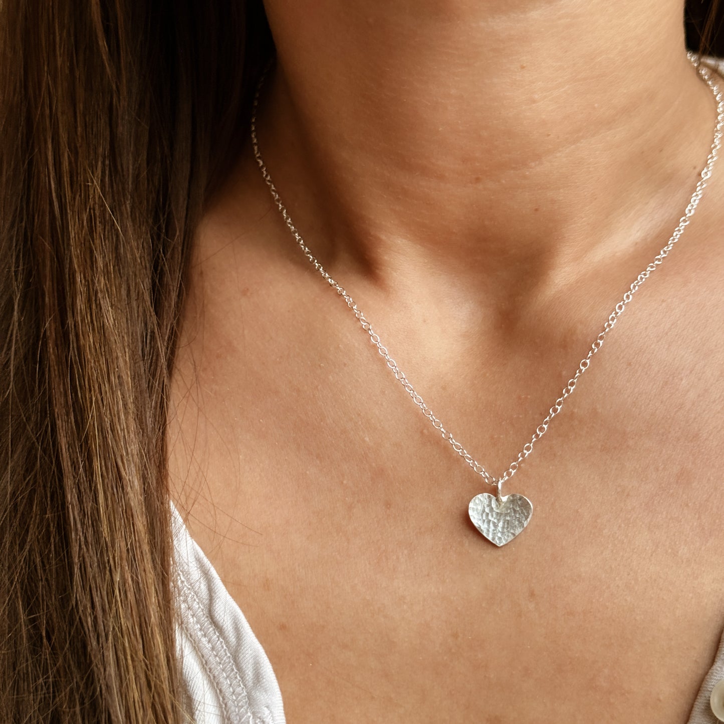 Silver Heart Necklace