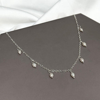 Pearl Charm Necklace