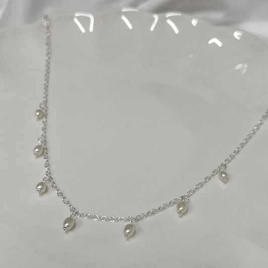 Pearl Charm Necklace