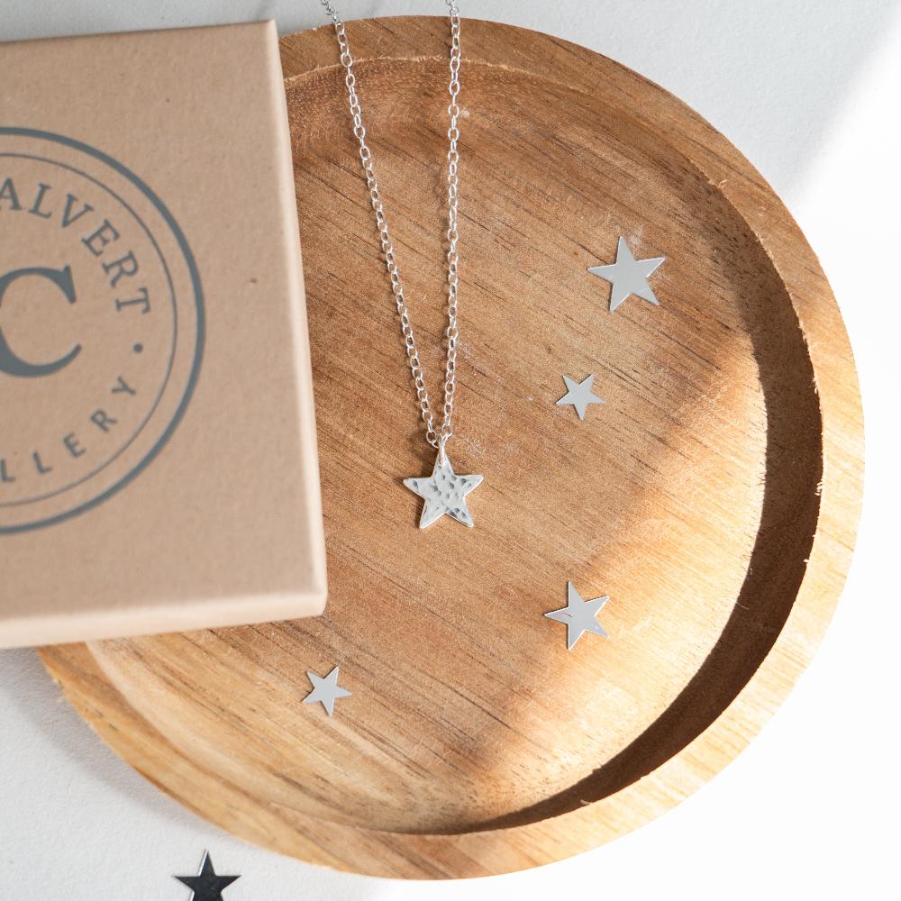 Silver Star Necklace