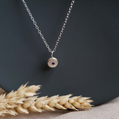 Sapphire Necklace - Mini Necklace Anna Calvert Jewellery 