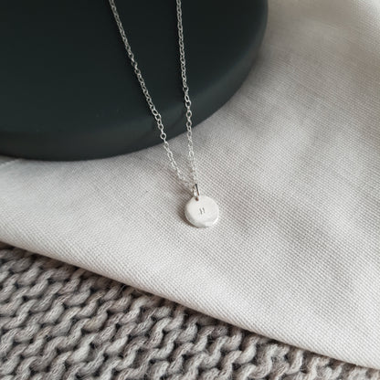 Personalised Silver Necklace - Small