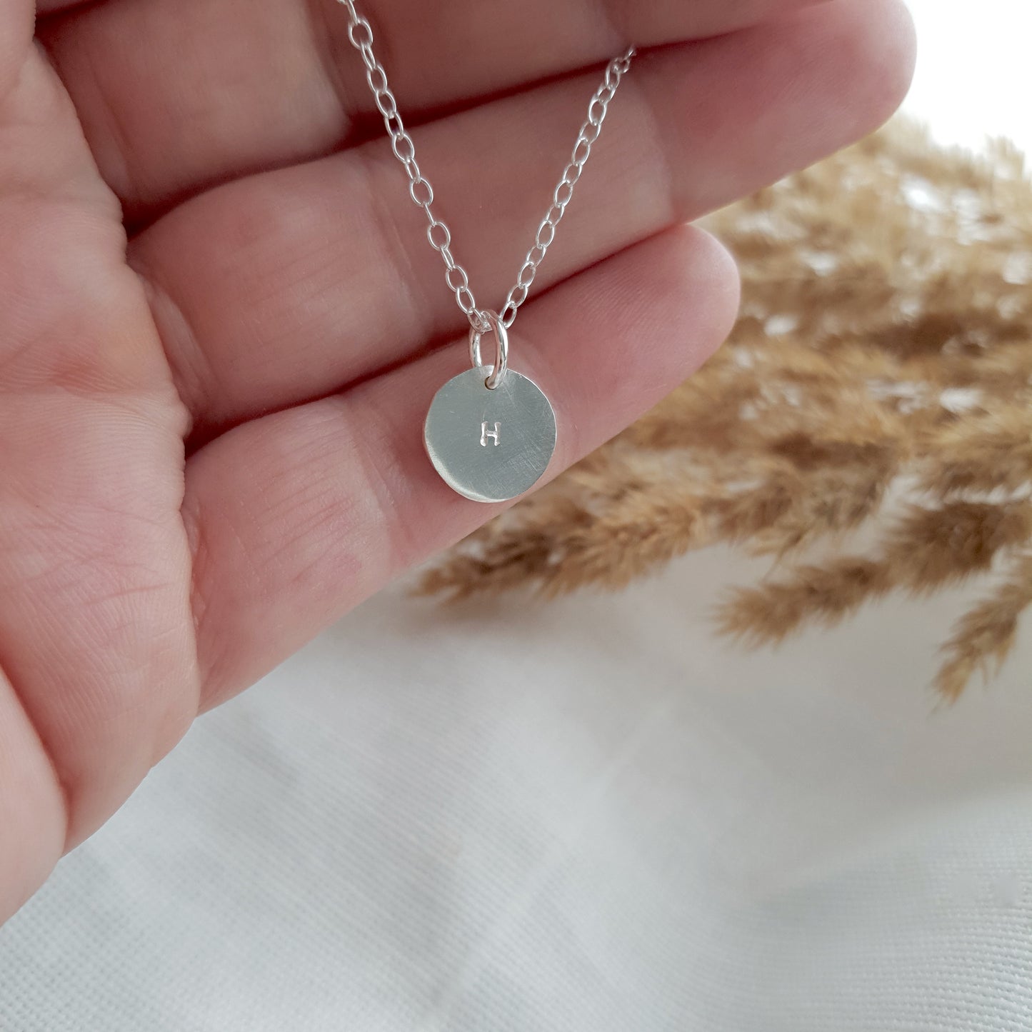 Personalised Silver Necklace - Small
