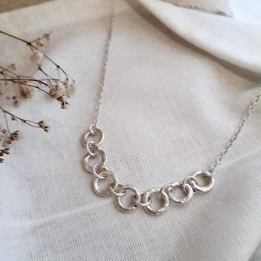 Handmade Silver Affinity Necklace 