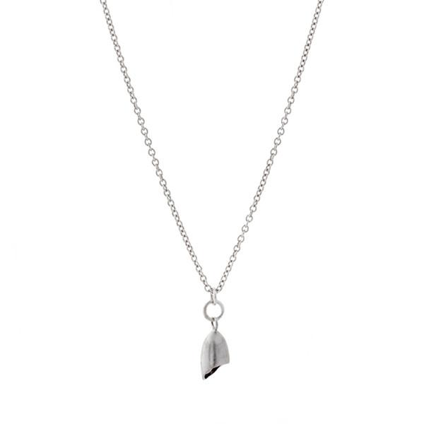 Silver Pod Necklace - Anna Calvert Jewellery Handmade in the  UK